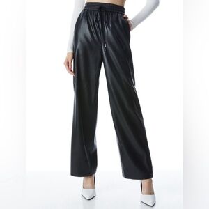 LIKE NEW! Alice + Olivia Benny Baggy Pull Up Pant Size Large